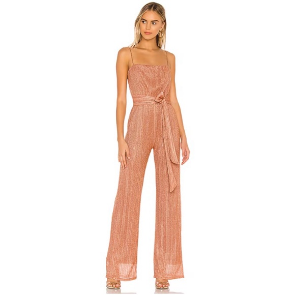 Nookie Revolve Mystery Wide Leg Jumpsuit, size L - Picture 1 of 13